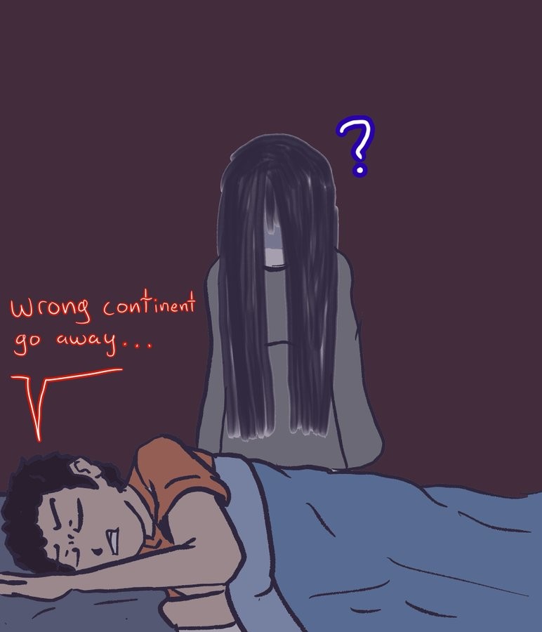 Sleep paralysis region lock. Every once in a while I get sleep paralysis so I’m pretty used to it. When it happens when I’m on vacation it will usually feature 